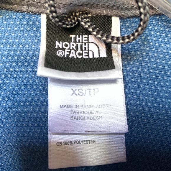 The North Face Blue Windwall Fleece JACKET - XS - Picture 4 of 8